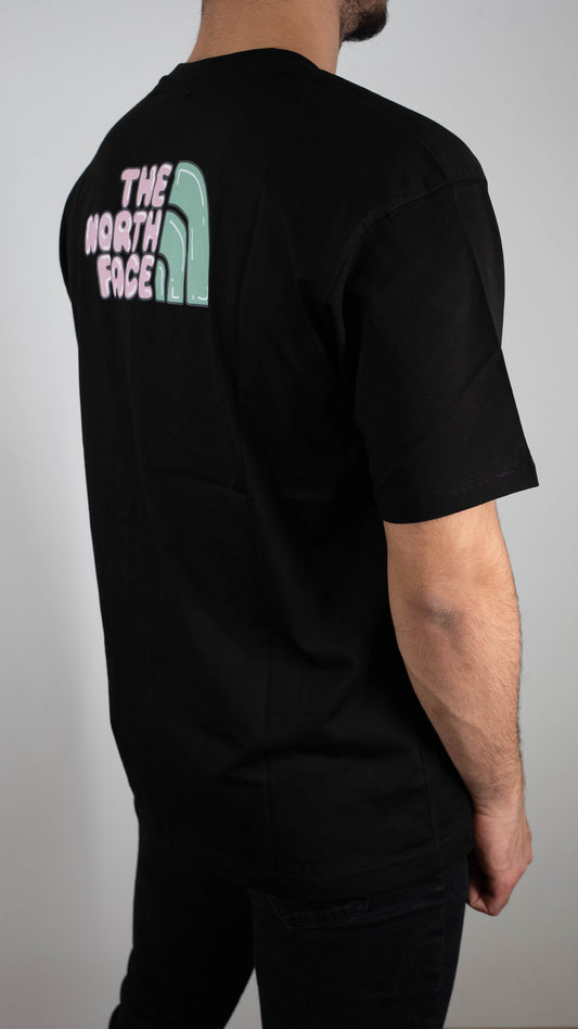 The North Face crna majica Bubble Tee