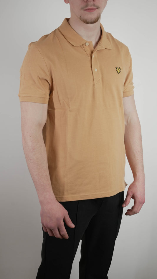 Lyle & Scott Krem Majica na Kragnu
