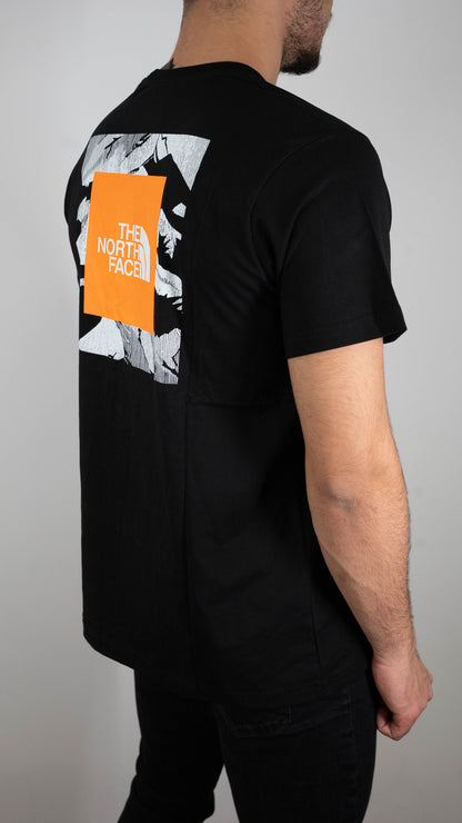 The North Face Crna Majica sa Velikim Logom na Leđima