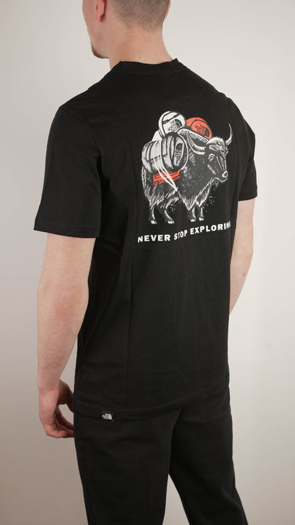 The North Face Crna Majica 'Evolution Vault Tri Pack Graphic Tee'