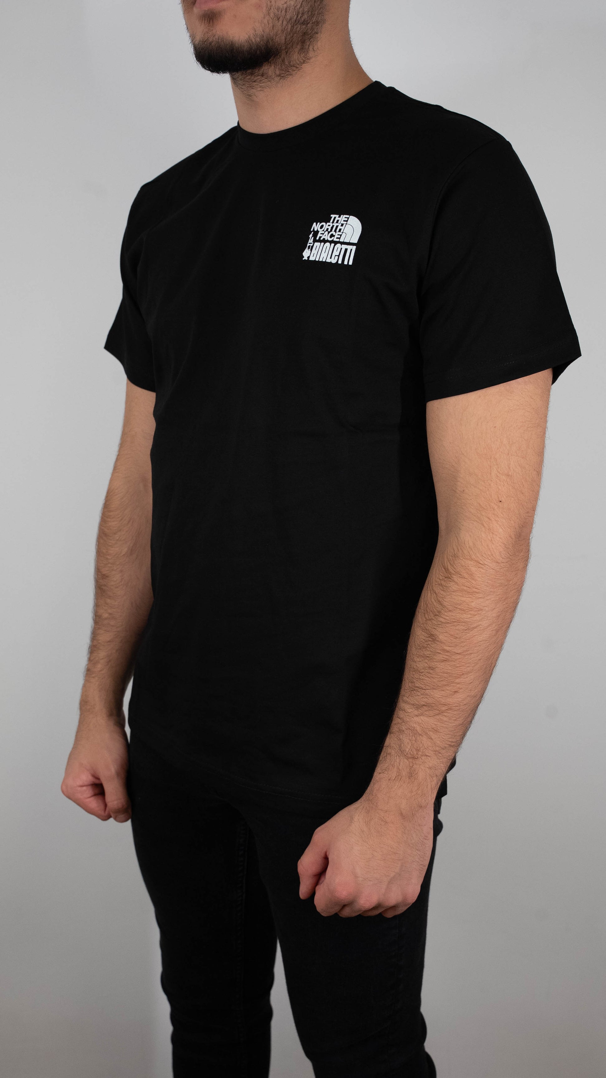 The North Face 'Bialleti' Crna Majica sa Printom na Leđima