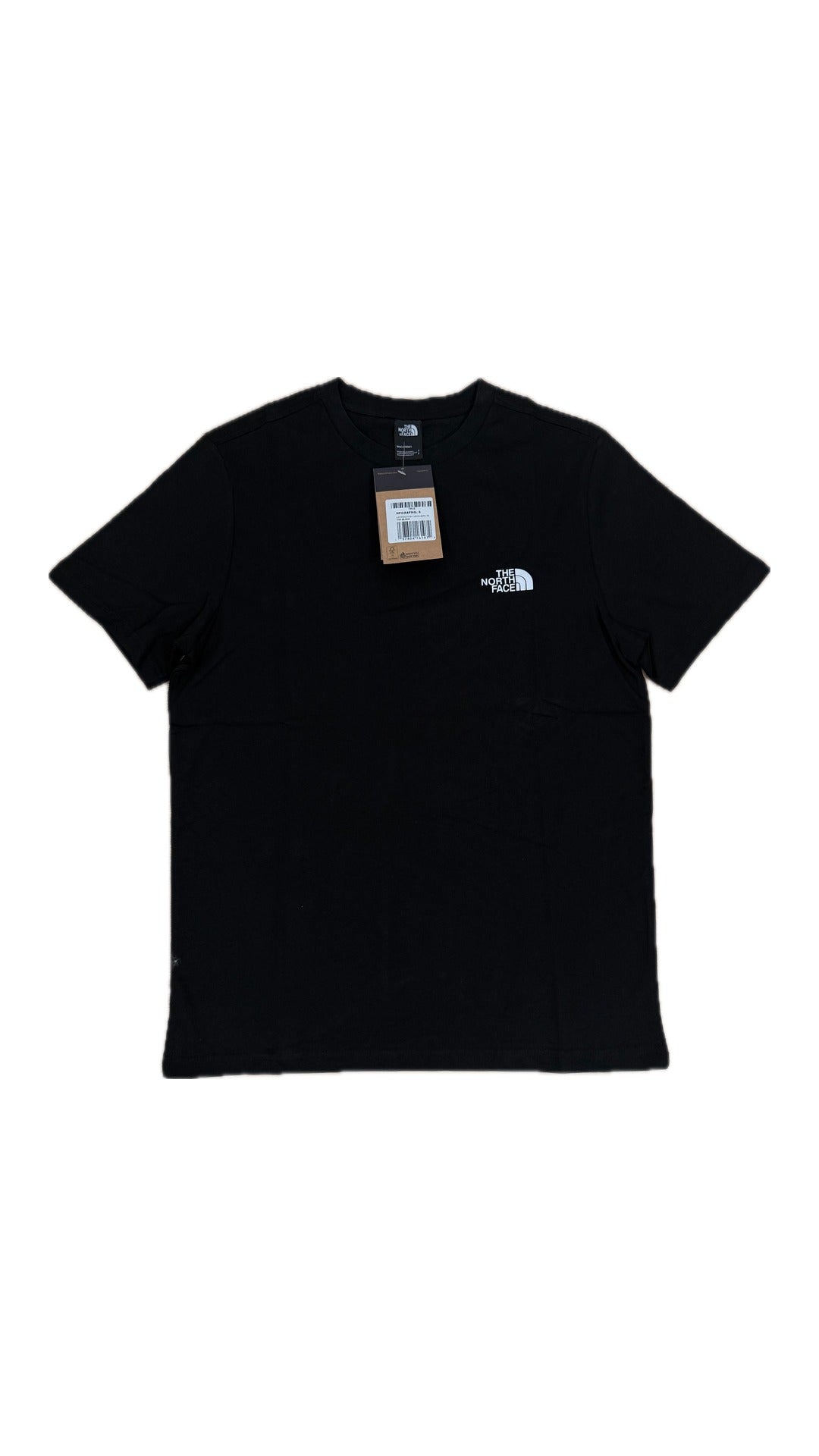 The North Face Crna Majica sa Camo Logom na Leđima