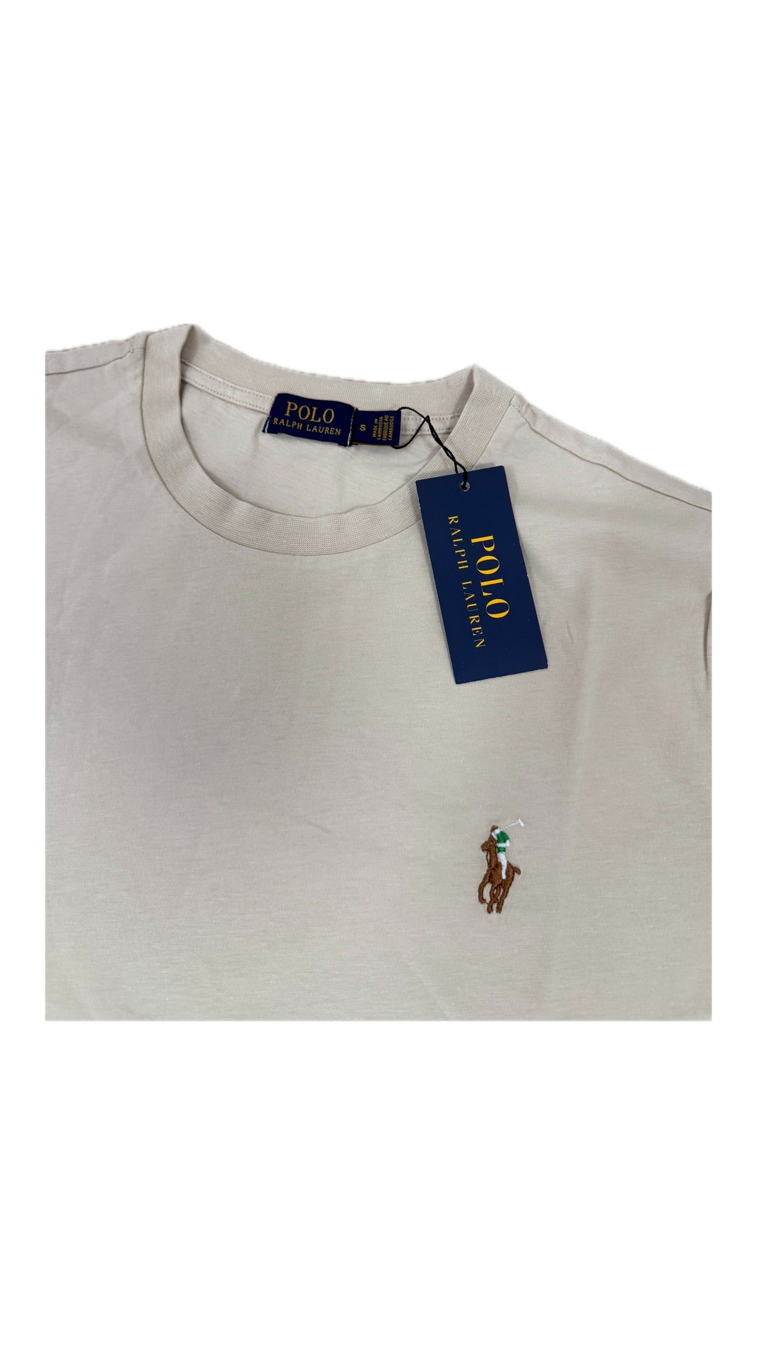 Polo Ralph Lauren Krem Majica sa Multikolor Konjićem