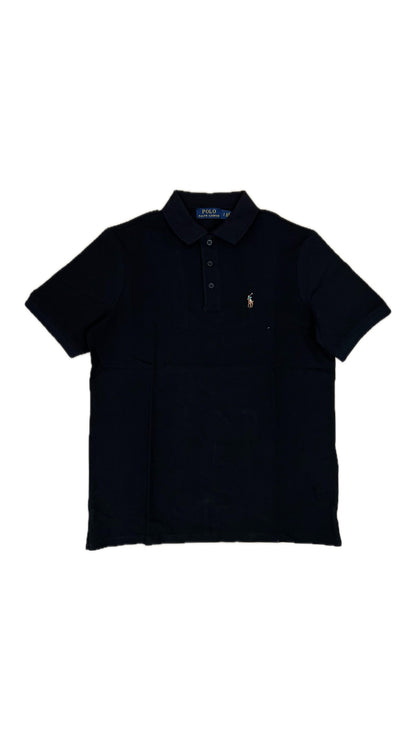 Polo Ralph Lauren Crna Polo Majica sa Multikolor Konjićem