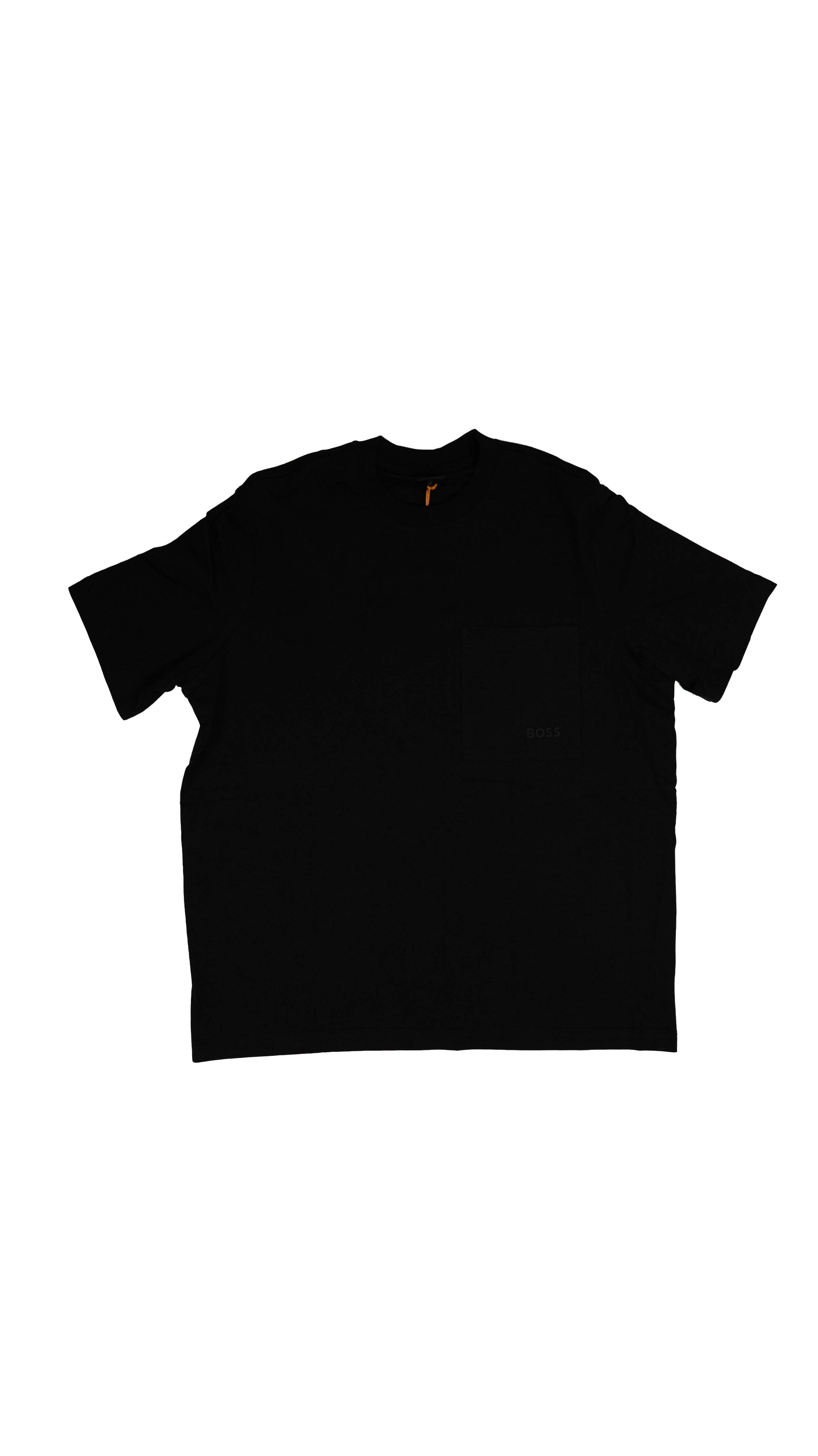 Crna Majica sa Džepom na Grudima [Oversize FIT]