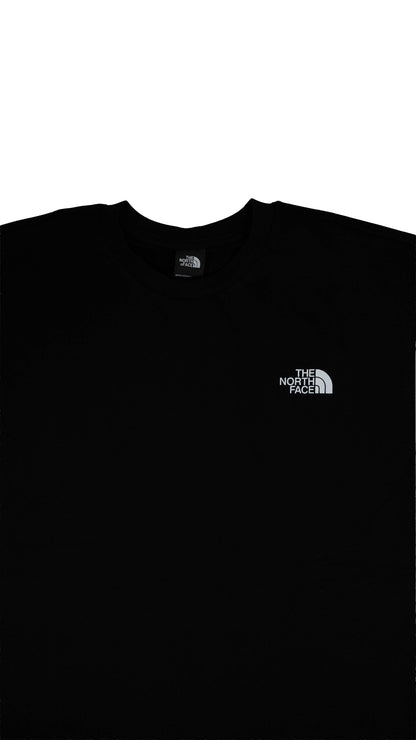 The North Face Crna Majica sa 'Expedition Stickers' Printom na Leđima