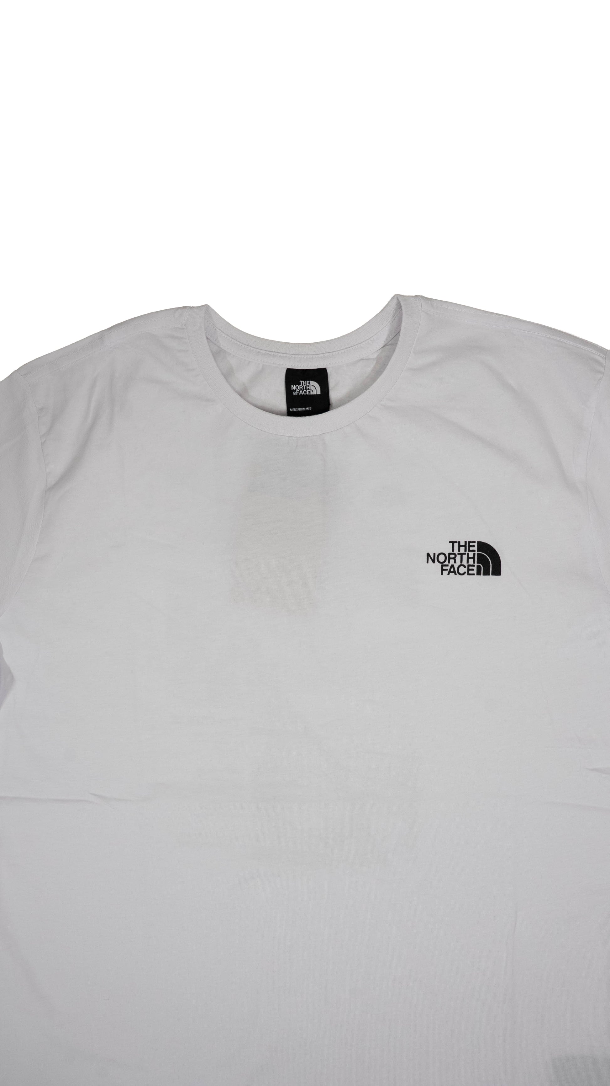 The North Face Bela Majica sa Box Logom na Leđima