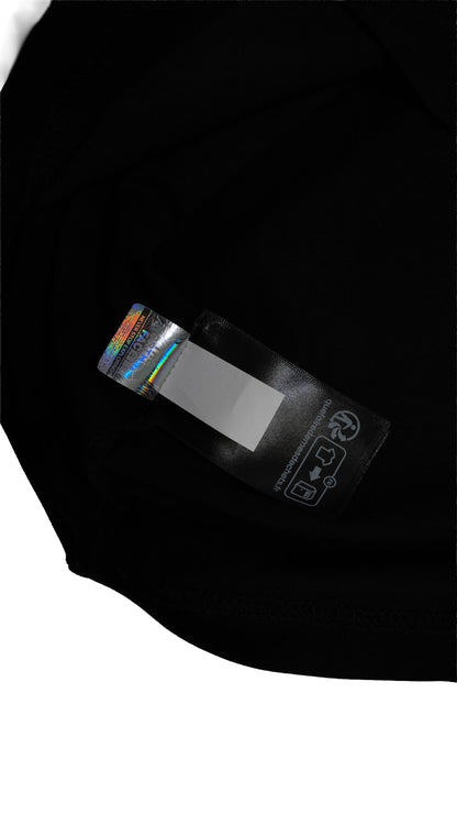 The North Face Crna Majica sa 'Bubble Tee' Logom na Leđima