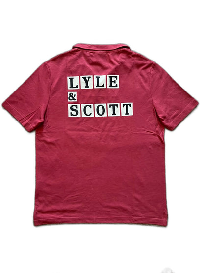 Lyle & Scott Majica sa Natpisom na Leđima Relaxed Fit