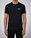 Emporio Armani EA7 Crna Majica sa Belim Detaljima