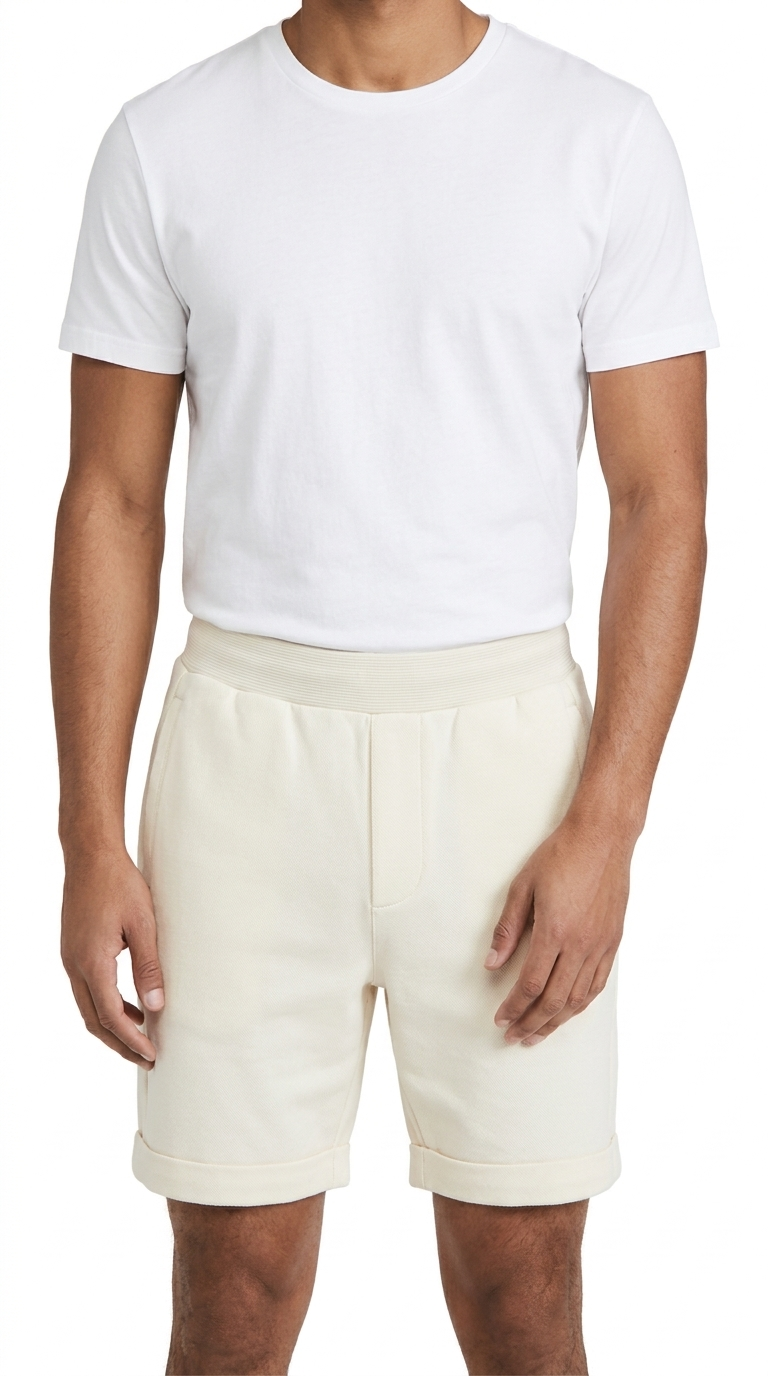 Lyle & Scott Beli Šorc
